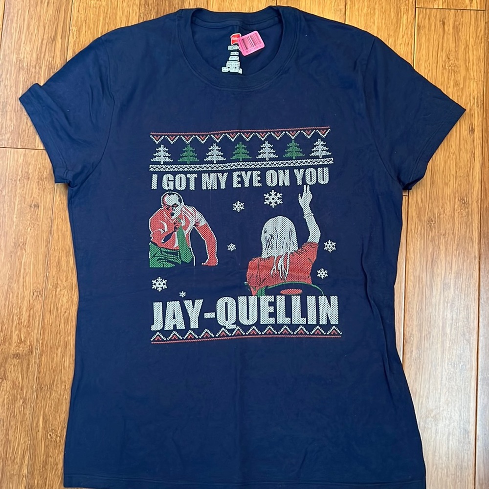 Ugly Christmas Sweater T Shirt Key and Peele Jay- Quelin